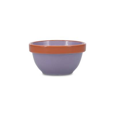 Collection Duo Bol 9xH5cm violet/orange Duo, 1 pièce