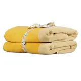 Collection Pixie Serviette de bain 50x100cm sunny yellow, 2 pièces