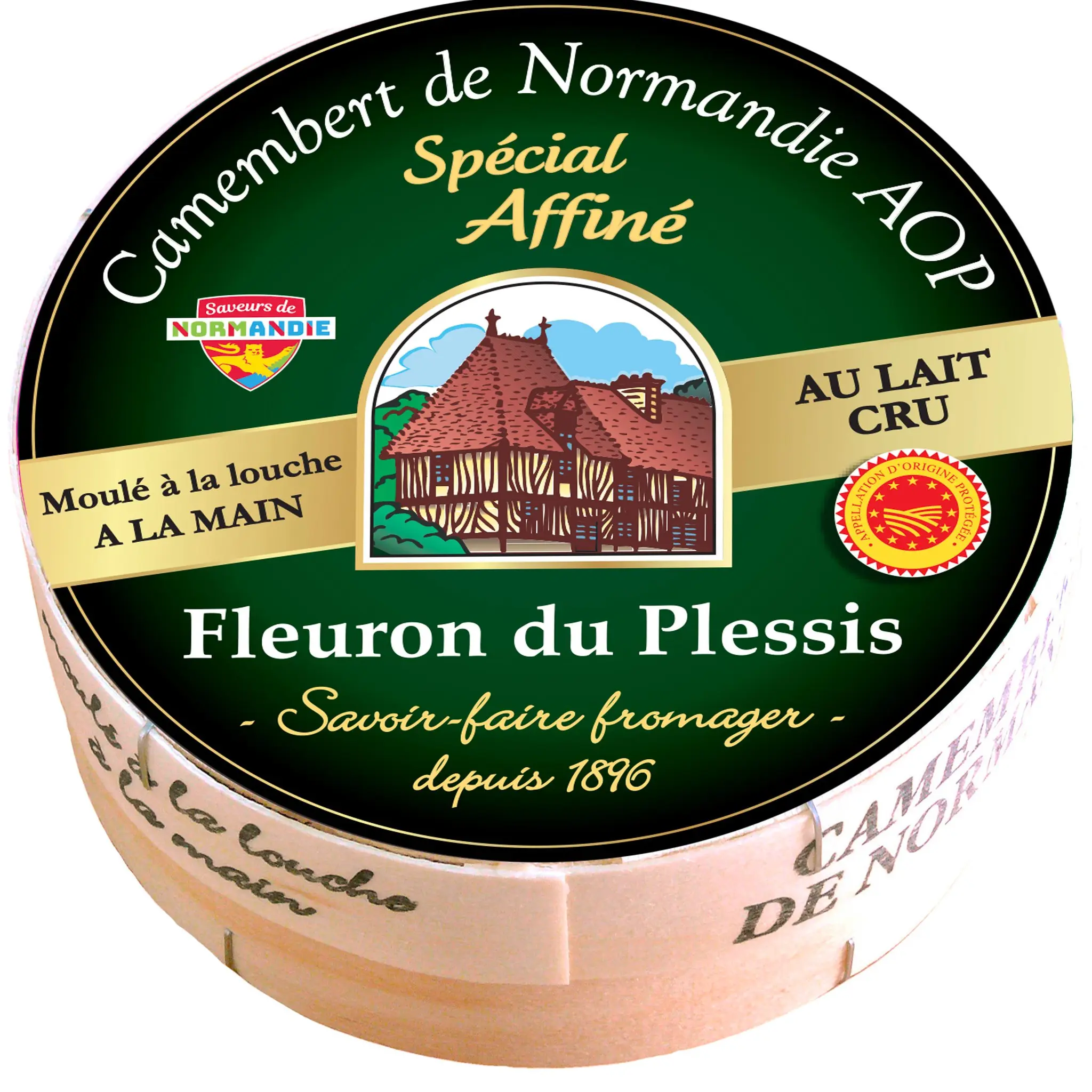 FLEURON DU PLESSIS Camembert de Normandie au lait cru AOP