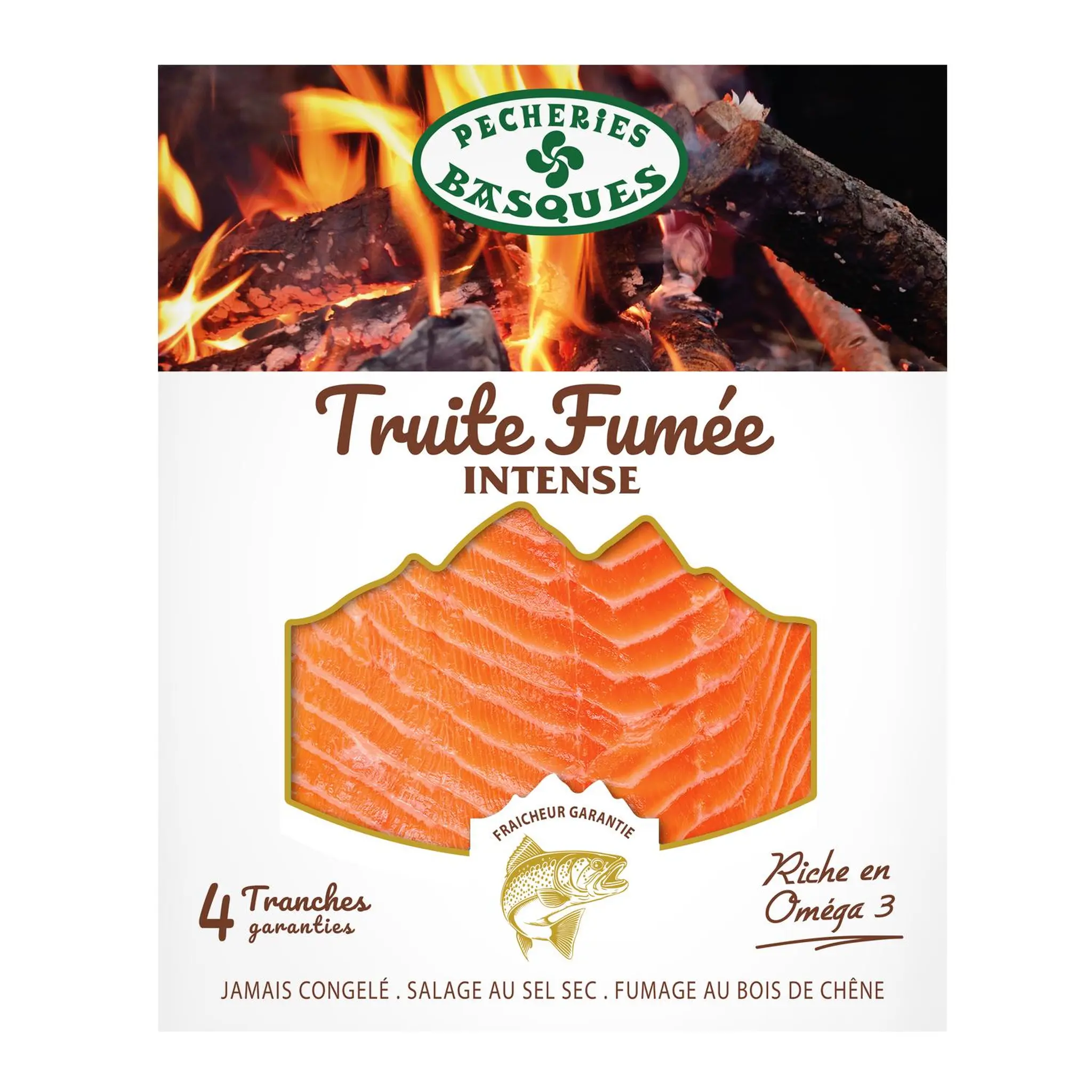 PECHERIES BASQUES Truite fumée intense