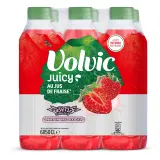 VOLVIC Eau aromatisée Juicy au jus de fraise