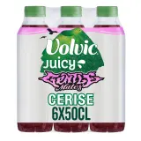 VOLVIC Juicy eau minérale naturelle aromatisée cerise bouteille