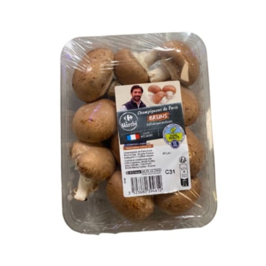 Champignons Bruns Agroécologie CARREFOUR LE MARCHE