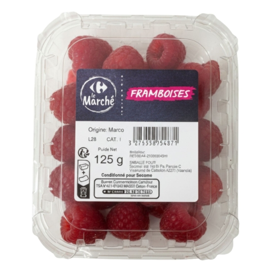 Framboises CARREFOUR LE MARCHE