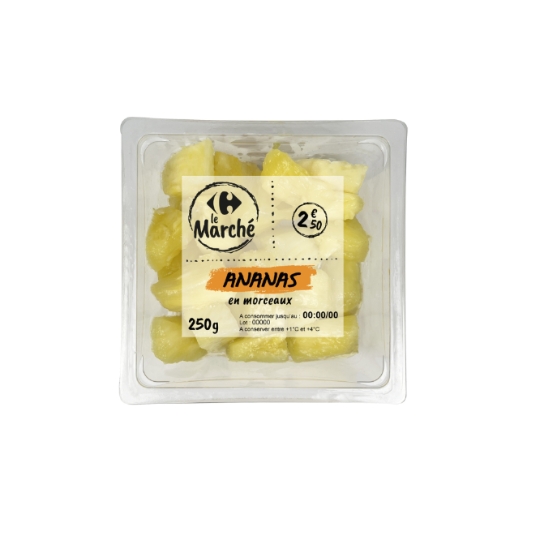 Ananas en morceaux CARREFOUR LE MARCHE