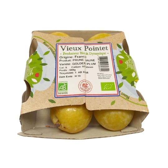 Prunes jaunes Bio