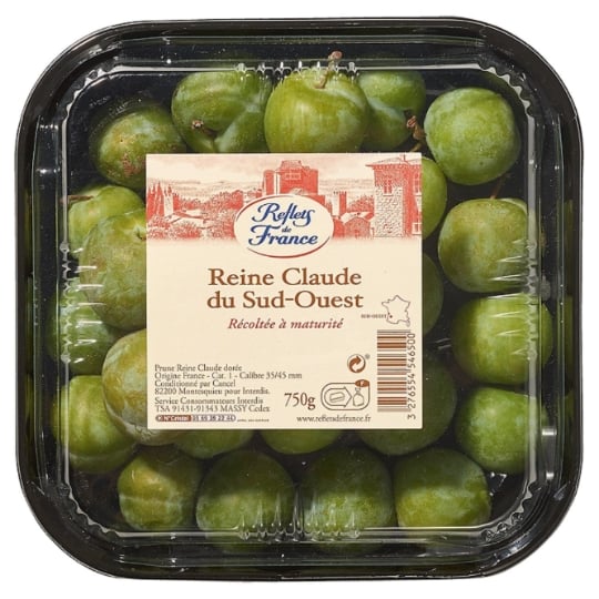 Prunes Reine Claude dorée  REFLETS DE FRANCE