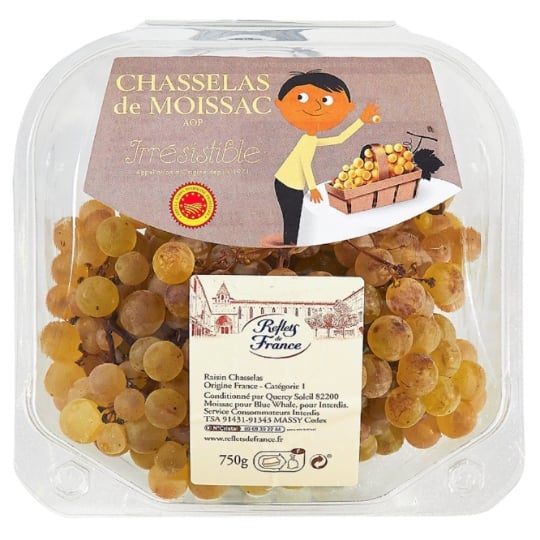 Raisin Chasselas AOP REFLETS DE FRANCE