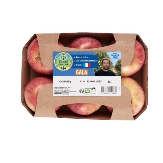 Pommes Gala FILIERE QUALITE CARREFOUR