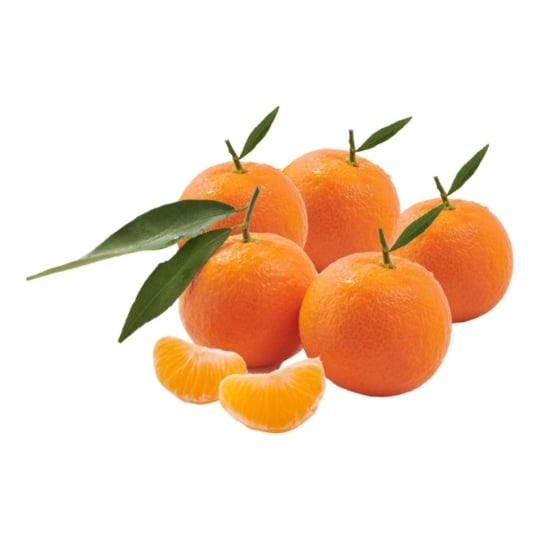 Mandarines à feuilles