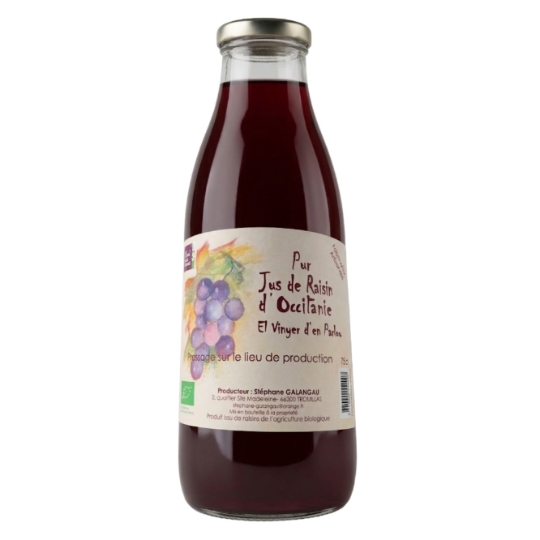Jus de Raisin Rouge BIO