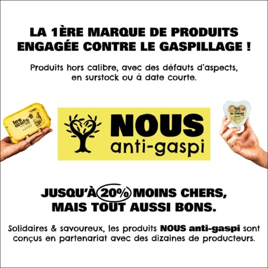 Pomme Bio NOUS ANTI GASPI