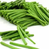 Haricots verts fins éboutés