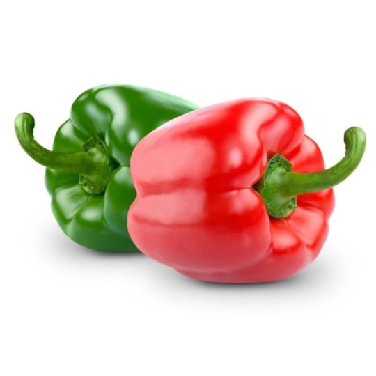 Poivrons bicolores