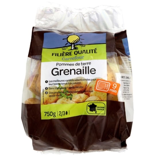 Pommes de Terre Grenaille Micro-ondable FILIERE QUALITE CARREFOUR