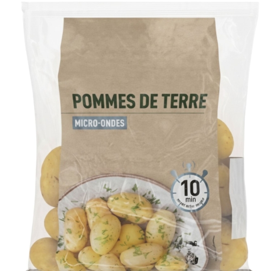 Pomme de Terre pour Salade Micro-Ondable