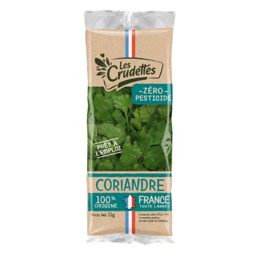Coriandre Zéro Pesticide LES CRUDETTES