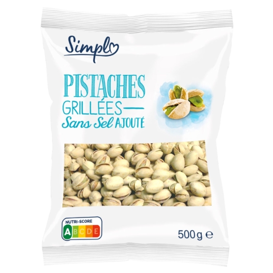 Pistaches Grillées sans Sel SIMPL