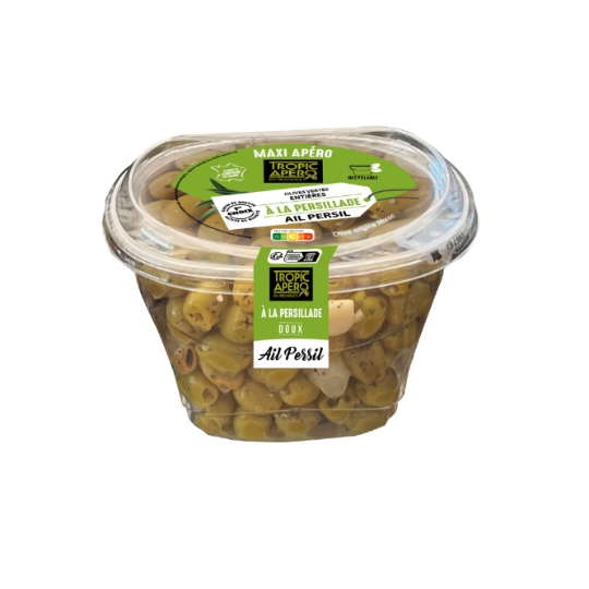 Olives Vertes à la Persillade TROPIC APERO