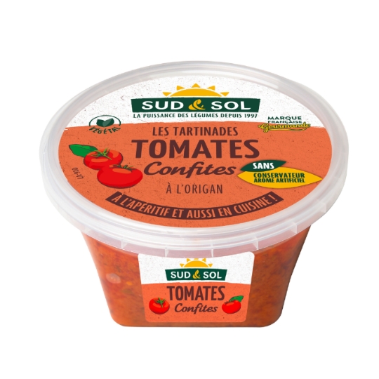 Tartinable Tomates Confites à l'Origan SUD & SOL