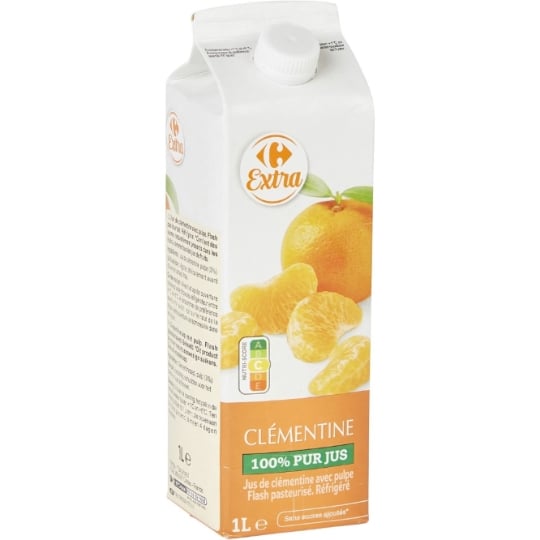 Jus De Clémentine Avec Pulpe CARREFOUR EXTRA