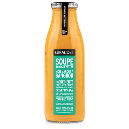 Soupe thaï crevette GIRAUDET