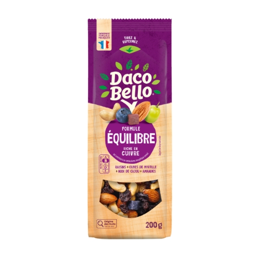 Fruits secs formule équilibre DACO BELLO
