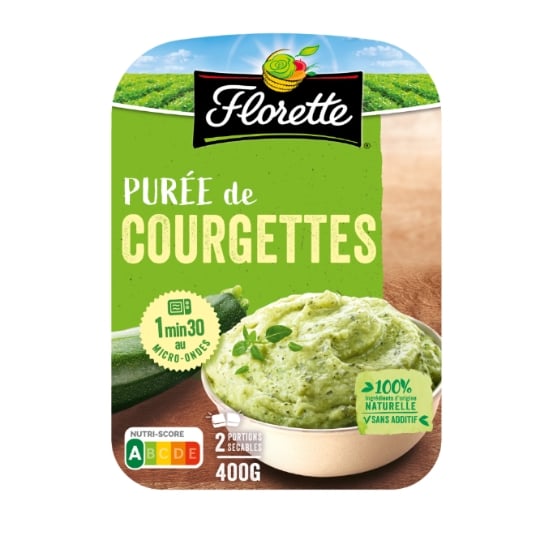 Purée Fraîche de Courgettes FLORETTE