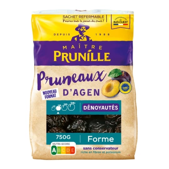 Pruneaux d'Agen dénoyautés MAITRE PRUNILLE