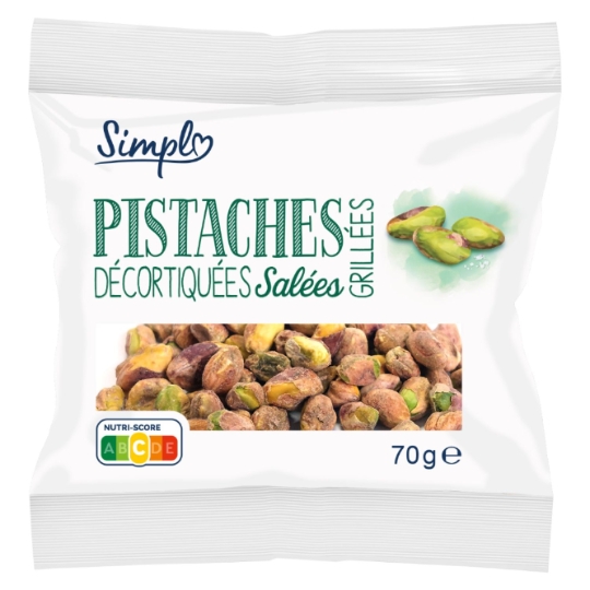 Pistaches Décortiquées Salées SIMPL