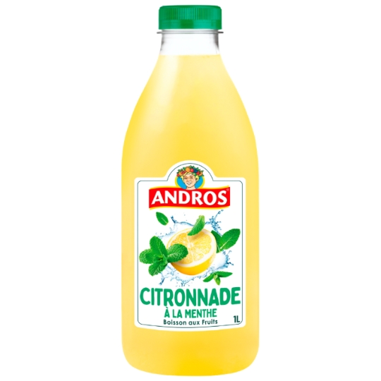 Boisson citronnade à la menthe ANDROS