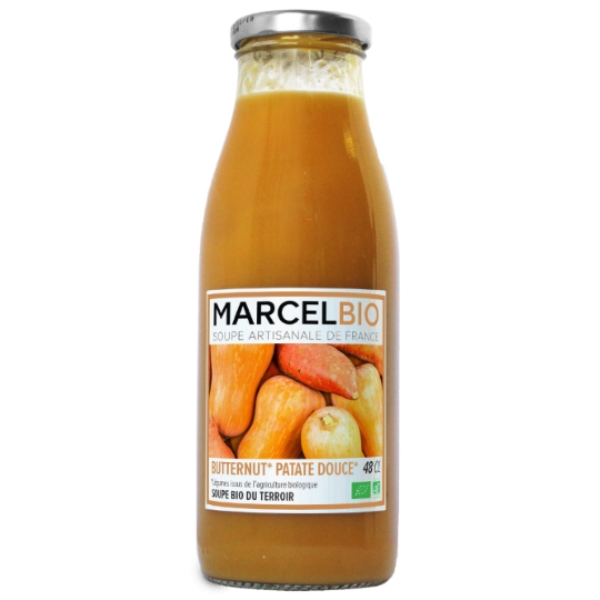 Soupe bio butternut patate douce MARCEL BIO