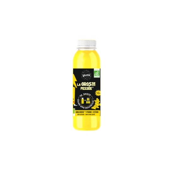 Maxishot de  Pomme Gingembre Citron  Bio - La Grosse Fessée YUMI