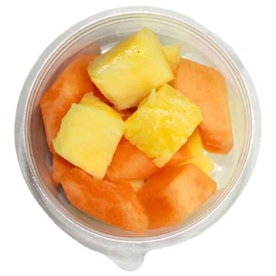 Duo ananas et melon en morceaux Vertufood