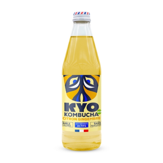 Kombucha Citron Gingembre Bio KYO