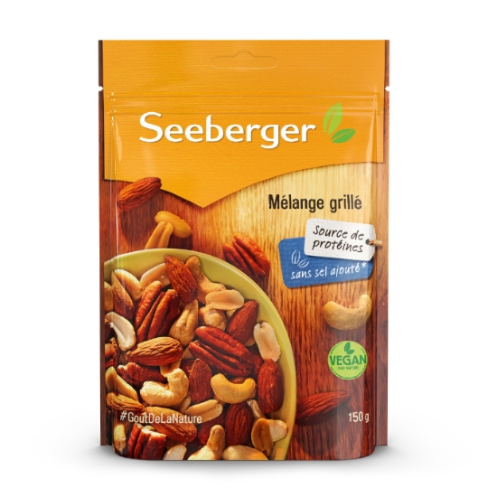 Mélange Fruits Secs Grillés non Salés SEEBERGER