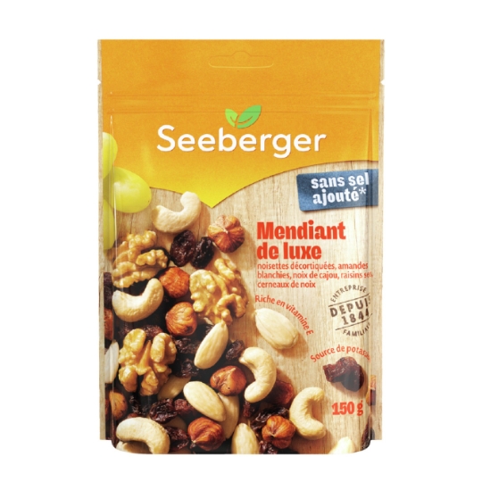 Mélange Fruits Secs Mendiant de Luxe SEEBERGER