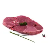 Viande d'Agneau: tranche de gigot*** avec os à griller ATELIER DE GUSTAVE