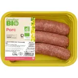 Saucisses de Toulouse CARREFOUR BIO