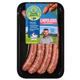 Chipolatas Supérieures FILIERE QUALITE CARREFOUR