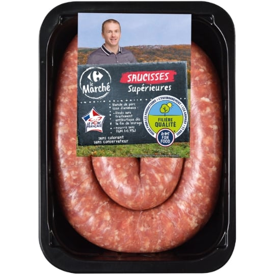 Saucisses Brasse Supérieure FILIERE QUALITE CARREFOUR