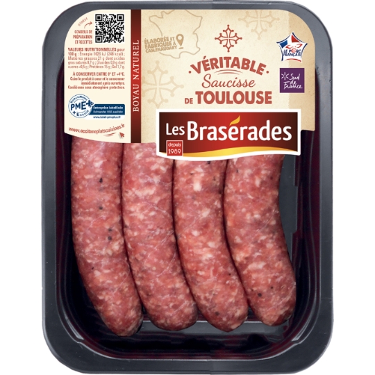 Saucisses de Toulouse de Toulouse LES BRASERADES