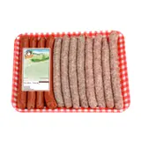 Saucisses Chipolatas Nature, Persil et Merguez CHARCUTERIE COSME