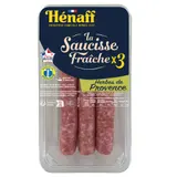 Saucisses Fraîche de Porc aux Herbes de Provence HENAFF