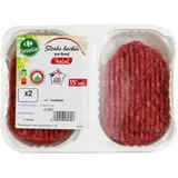 Steaks Hachés Pur Bœuf 15% MG Halal CARREFOUR SENSATION