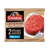 Steaks Hachés Façon Bouchère Authentique 5%MG CHARAL