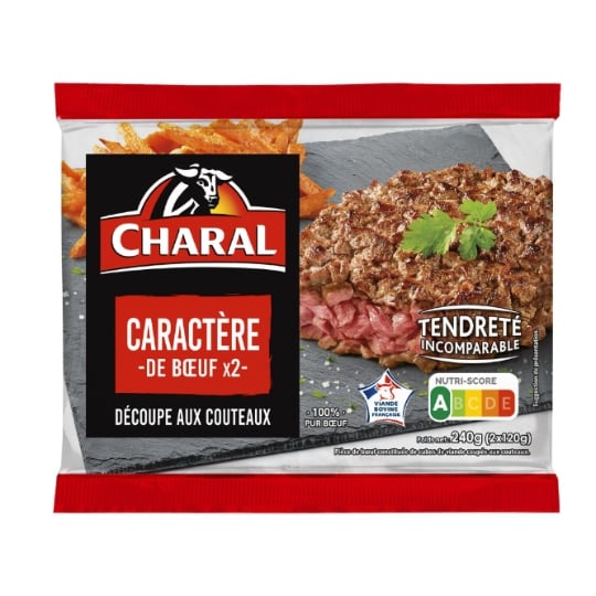 Steaks Hachés Caractère de Bœuf CHARAL