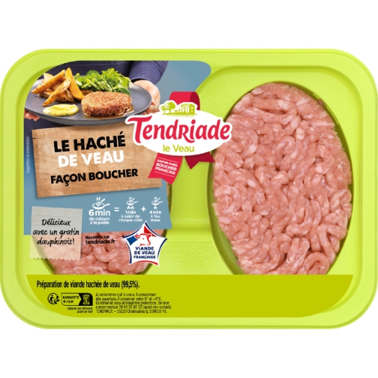 Steaks Hachés de Veau Façon Bouchère TENDRIADE