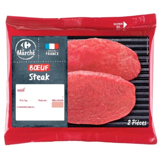 Viande Bovine : Steaks ** à Griller