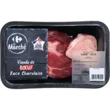 Viande Bovine : Jarret *** Avec Os à Mijoter CARREFOUR LE MARCHE